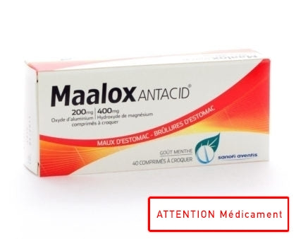 Maalox Antacid 200/400 Comp 40