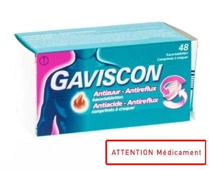 Gaviscon Antiacide-antireflux Comp A Croquer 48