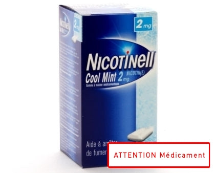 Nicotinell Cool Mint 2mg Gommes A Macher 96