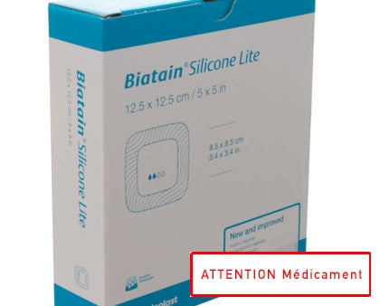 BIATAIN ADH SILIC LITE 12,5*12,5 CM A 10