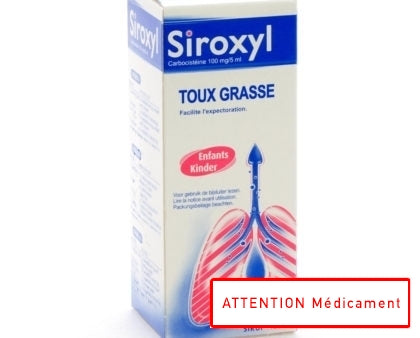 Siroxyl Sirop Enfants/kinderen 125ml 100mg/5ml