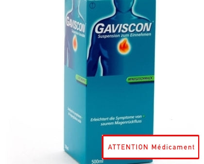 Gaviscon Menthe Munt Susp Buv 500ml