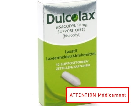 DULCOLAX BISACODYL 10 MG 10 SUPP