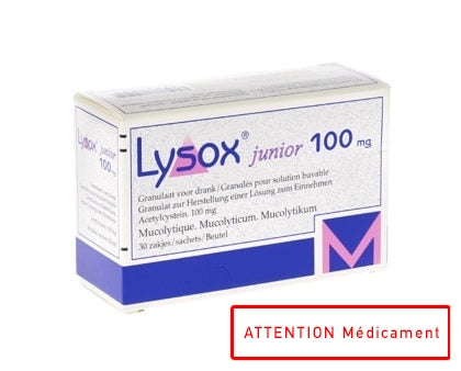 Lysox Junior Gran Sach 30x100mg