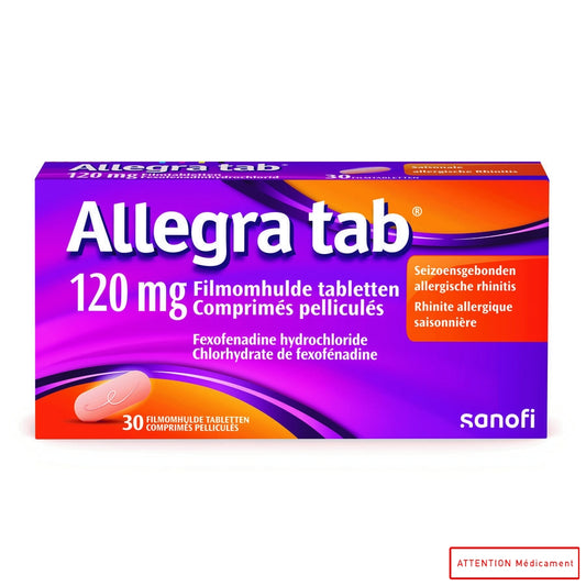 ALLEGRA TAB 120MG 30 COMP