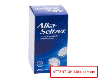 Alka Seltzer 324mg Comp. Eff 20