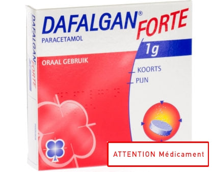DAFALGAN FORTE 1 G 8 CPR EFF
