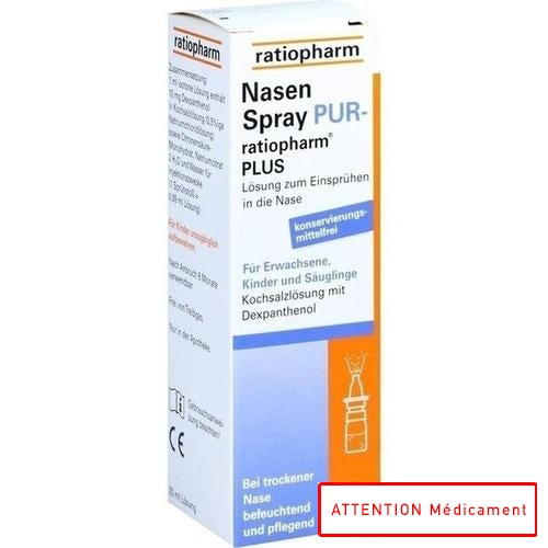 NASENSPRAY PUR RATIO PLUS 20 ML
