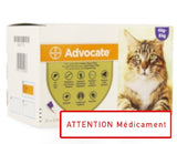 ADVOCATE SPOT ON CHAT 4-8 KG 21*0,8 ML