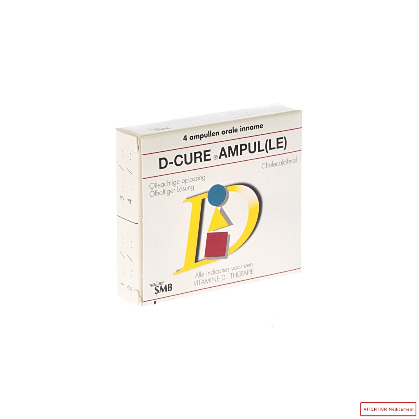 D CURE 25000 U/ML 4 AMP BUV