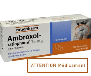 AMBROXOL RATIO HL RET 75 MG 100 CAPS