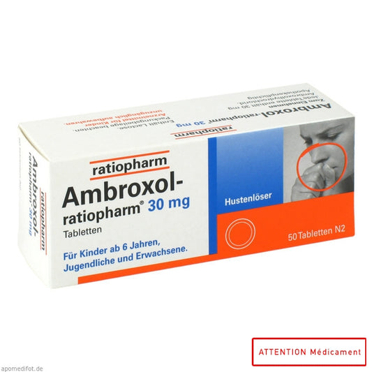 AMBROXOL RATIO HL 30 MG 50 CPR