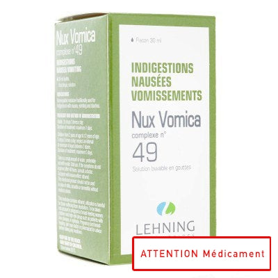 NUX VOMICA CPX 49 LHL GTTS 30 ML