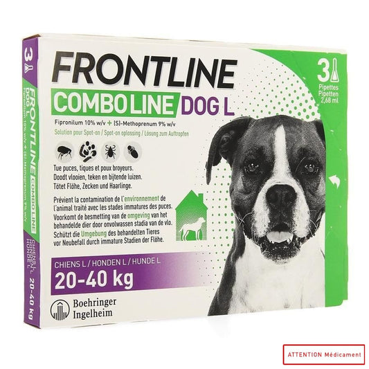 FRONTLINE COMBO SPOT ON CHIEN L 3PIP VET