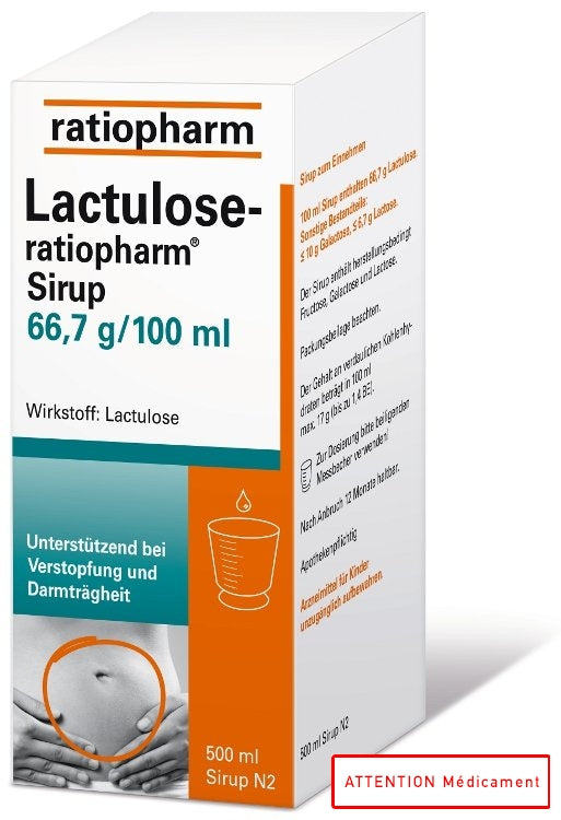 LACTULOSE RATIO SIR 500 ML