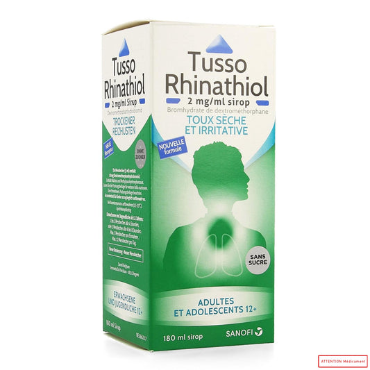 TUSSO RHINATHIOL AD SIR SANS SUCRE