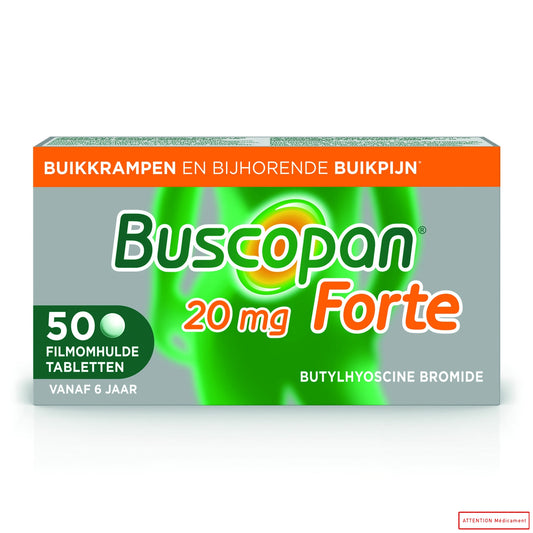 BUSCOPAN FORTE 20 MG 50 CPR