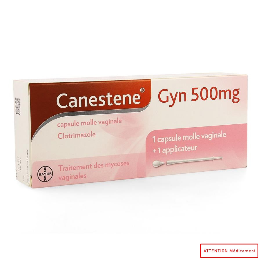 CANESTENE GYN 500 MG 1 CAPS VAG + 1 APPL