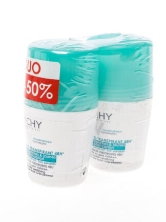 VICHY DEO 48H A/TRACE ROLL DUO 2*50 ML
