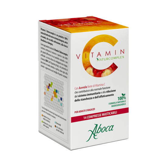 ABOCA VITAMIN C NATURCOMPLEX 14CPR 1+1
