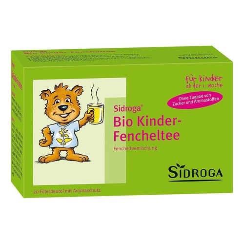 SIDROGA BIO KINDER FENCHELTEE 20 BTL