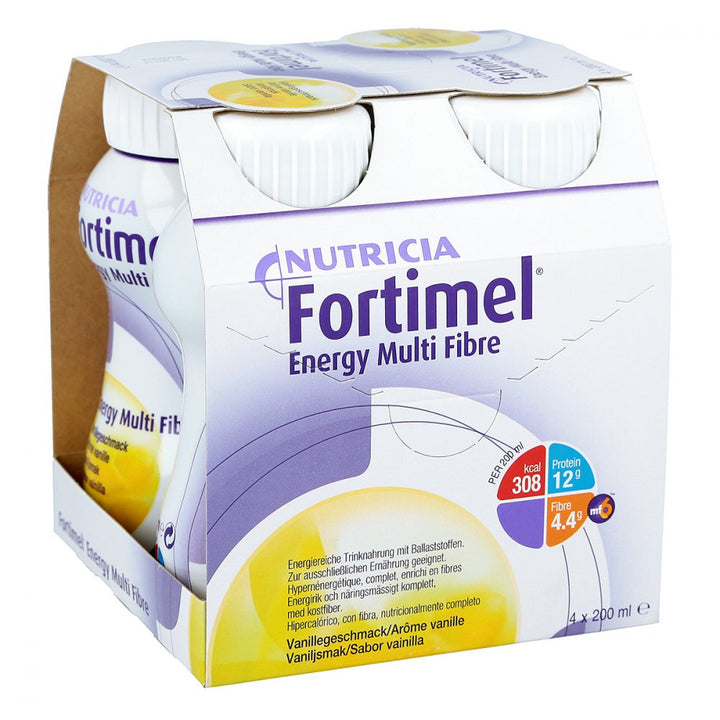 FORTIMEL ENERGY MULTI FIBRE VANILLE4*200