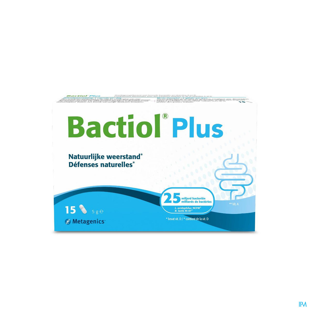 BACTIOL PLUS 15 CAPS