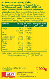 APODAY INGWER &amp; HONIG 10 * 10 G