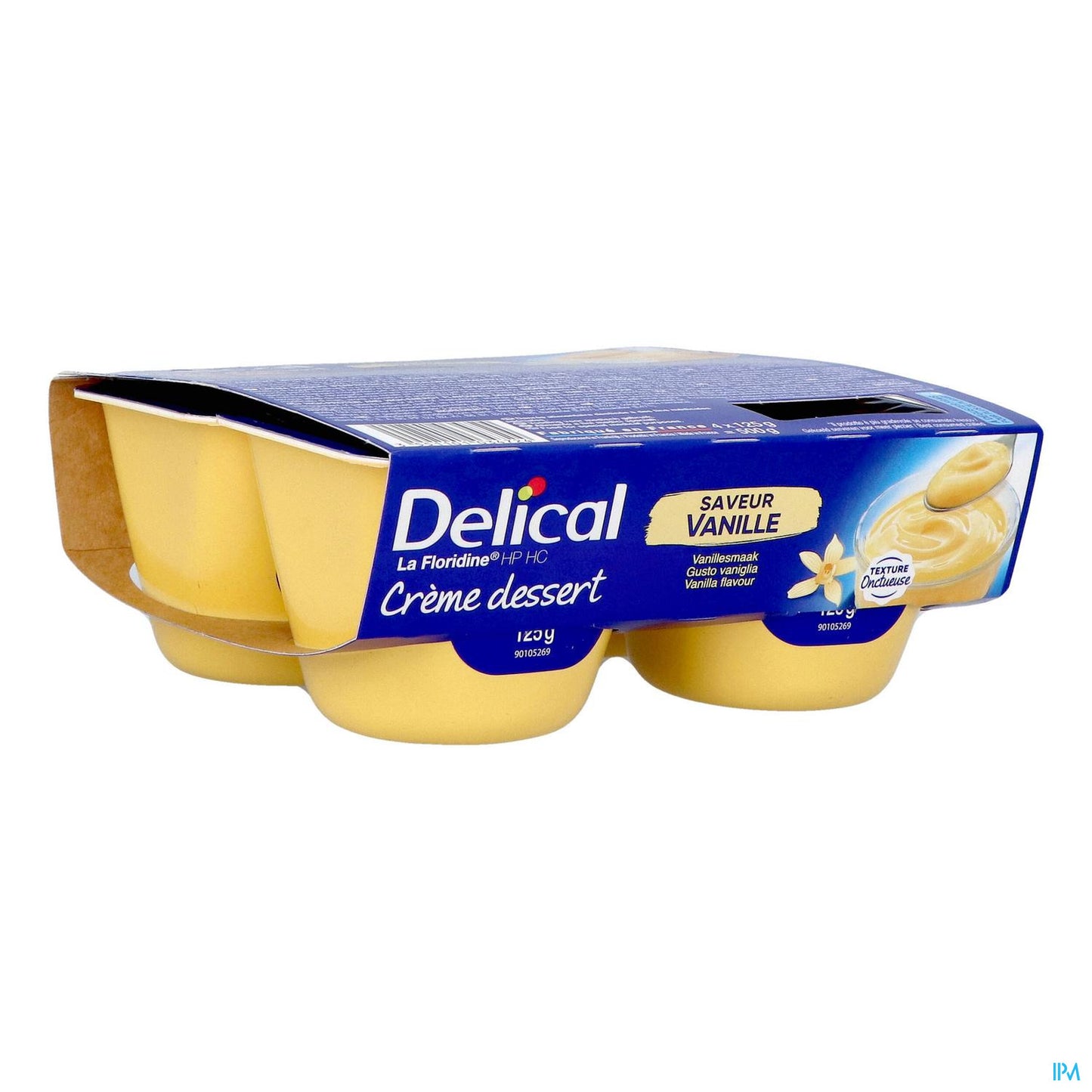 DELICAL CREME HPHC S SUCRES VANILL 4*125