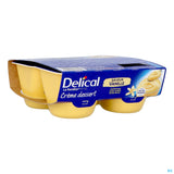 DELICAL CREME HPHC S SUCRES VANILL 4*125