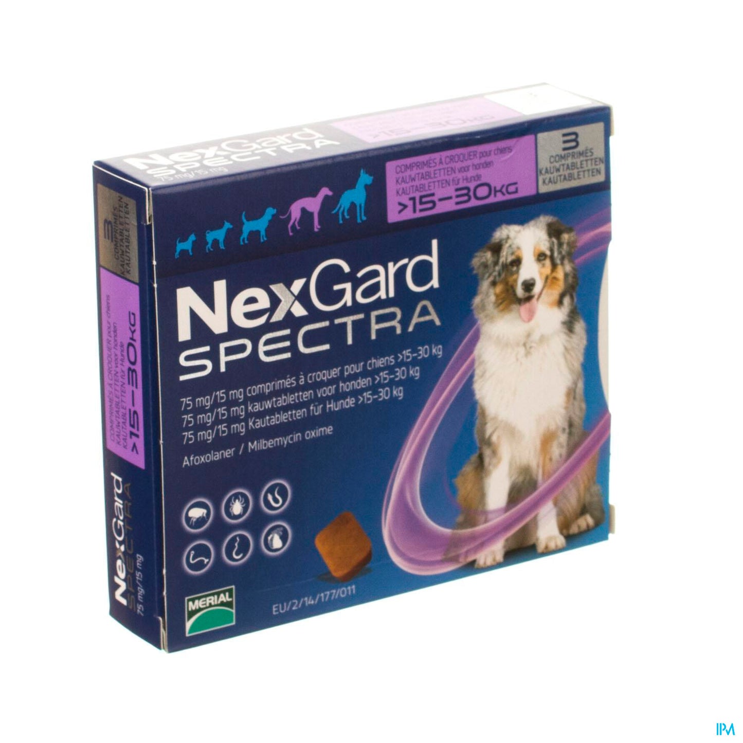 NEXGARD SPECTRA L 3 CPR A CROQUER VET
