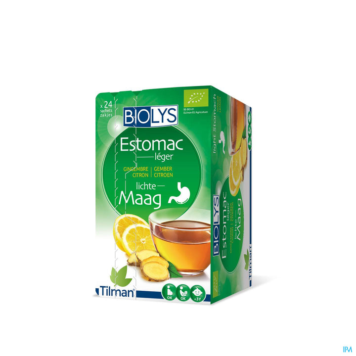 BIOLYS GINGEMBRE CITRON 24 SACH