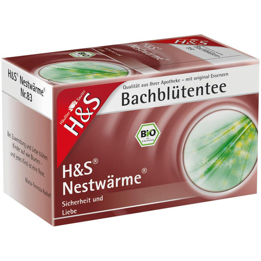 H+S BIO BACHBL NESTWAERME-TEE 20S   NR83