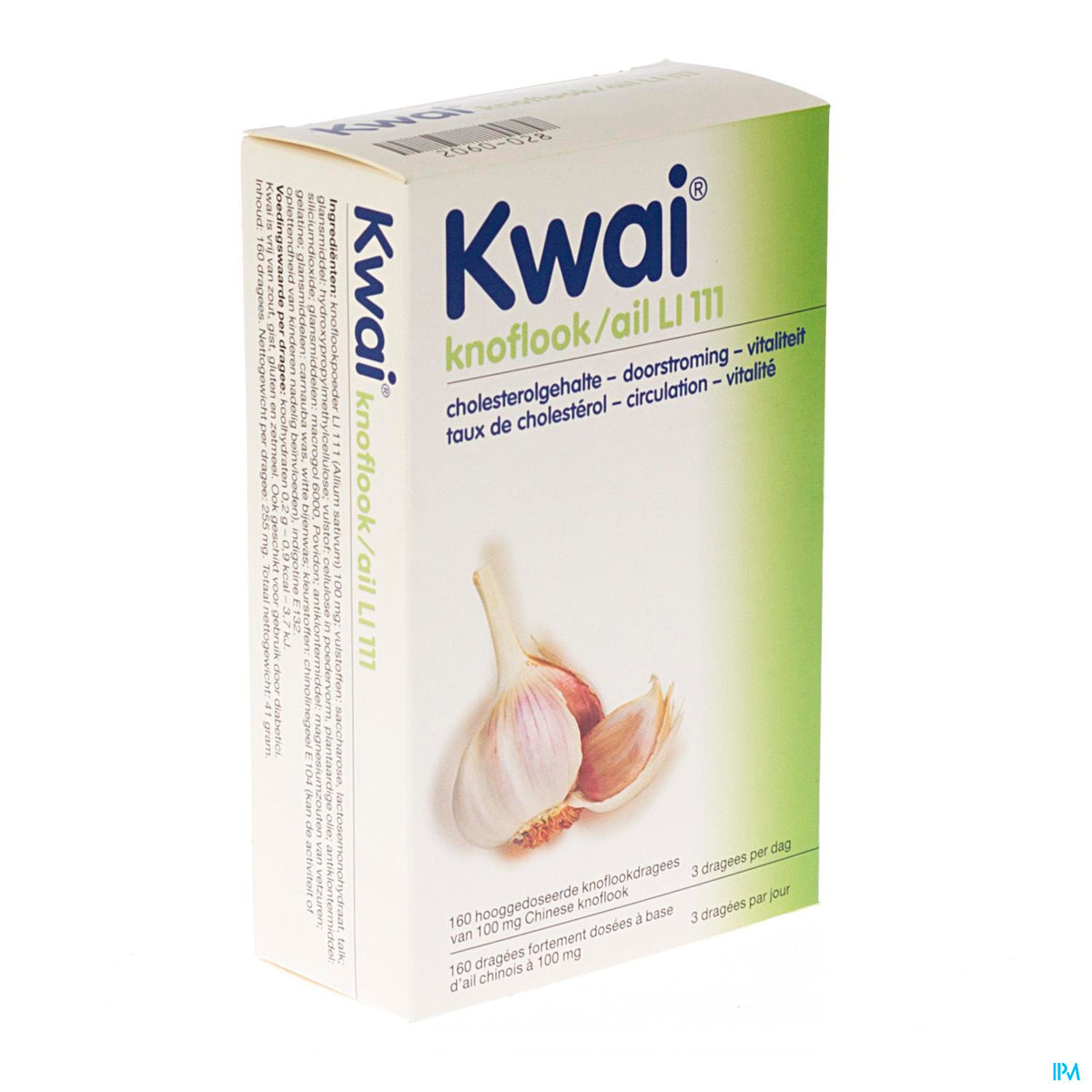 Kwai 3 Par Jour Drag 160 X 100mg