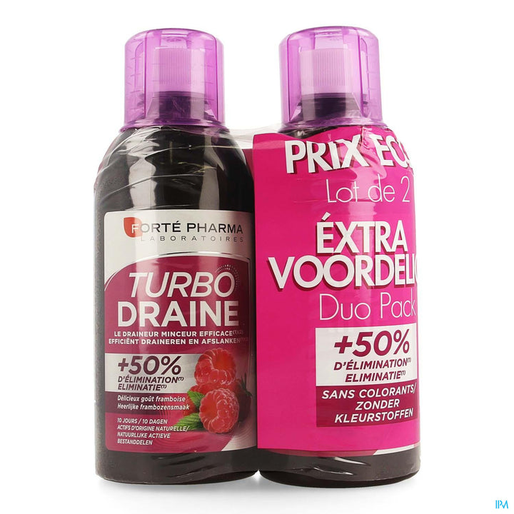 TURBODRAINE FRAMBOISE LOT DE 2