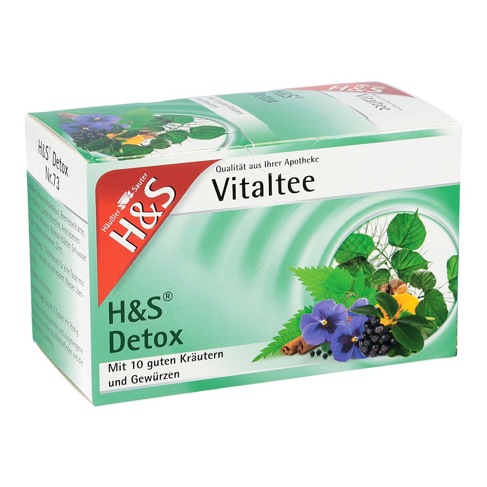 H+S DETOX VITALTEE 20 SACH