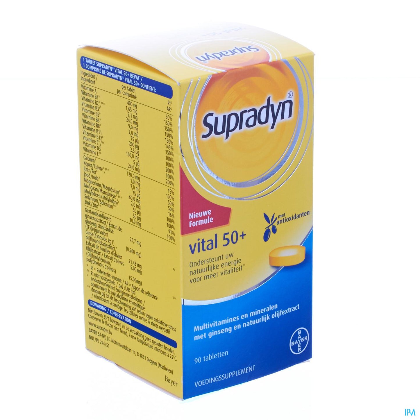SUPRADYN VITAL 50+ 90 CPR NF    3150-778