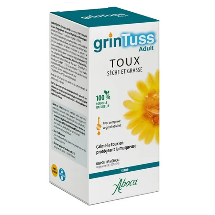 ABOCA GRINTUSS ADULT SIROP 180G