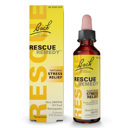 BACH ORIGINAL RESCUE ALCOHOL GOUTTE 20ML