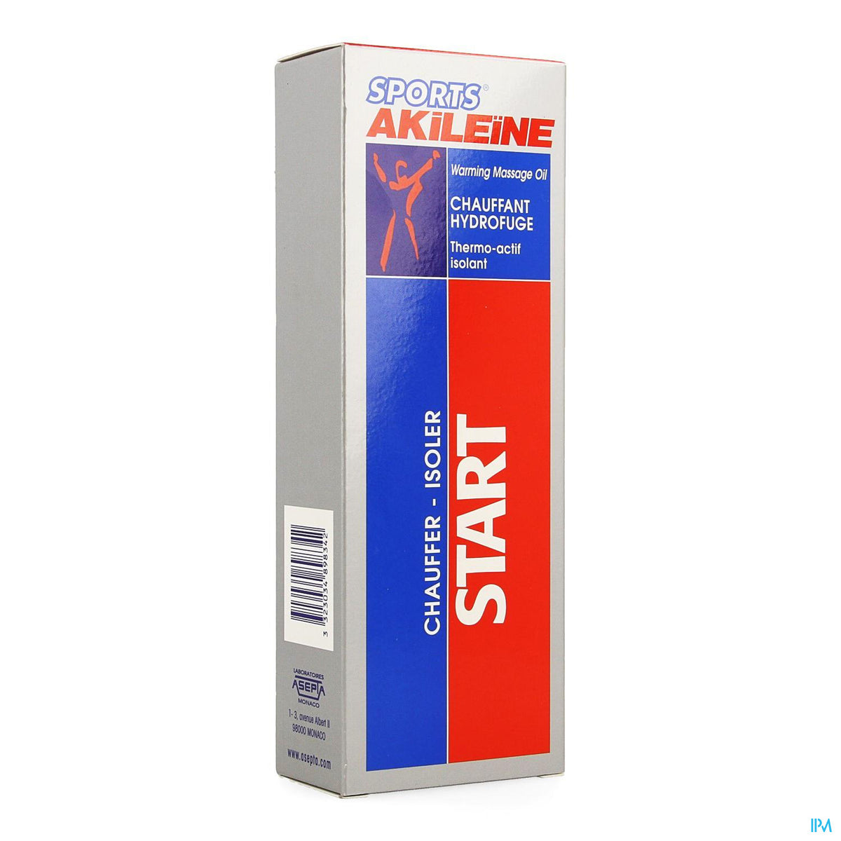 AKILEINE SPORTS START HUILE 200 ML