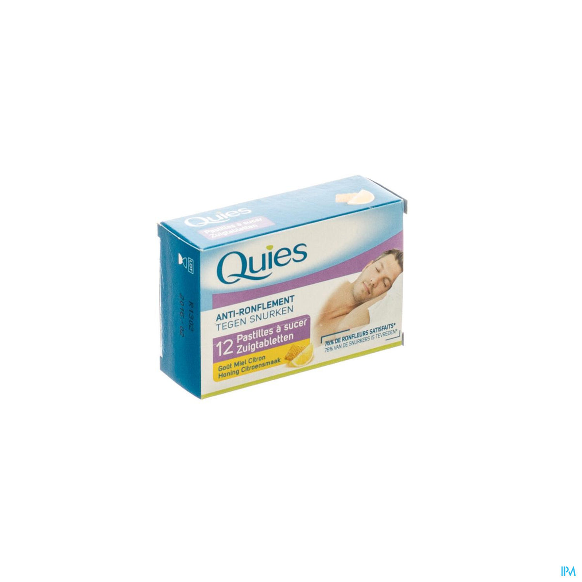 QUIES ANTI-RONFL PAST MIEL-CITR A12