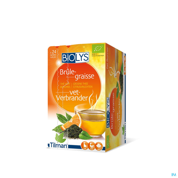 BIOLYS THE VERT-AGRUMES INF BIO 24 SACH
