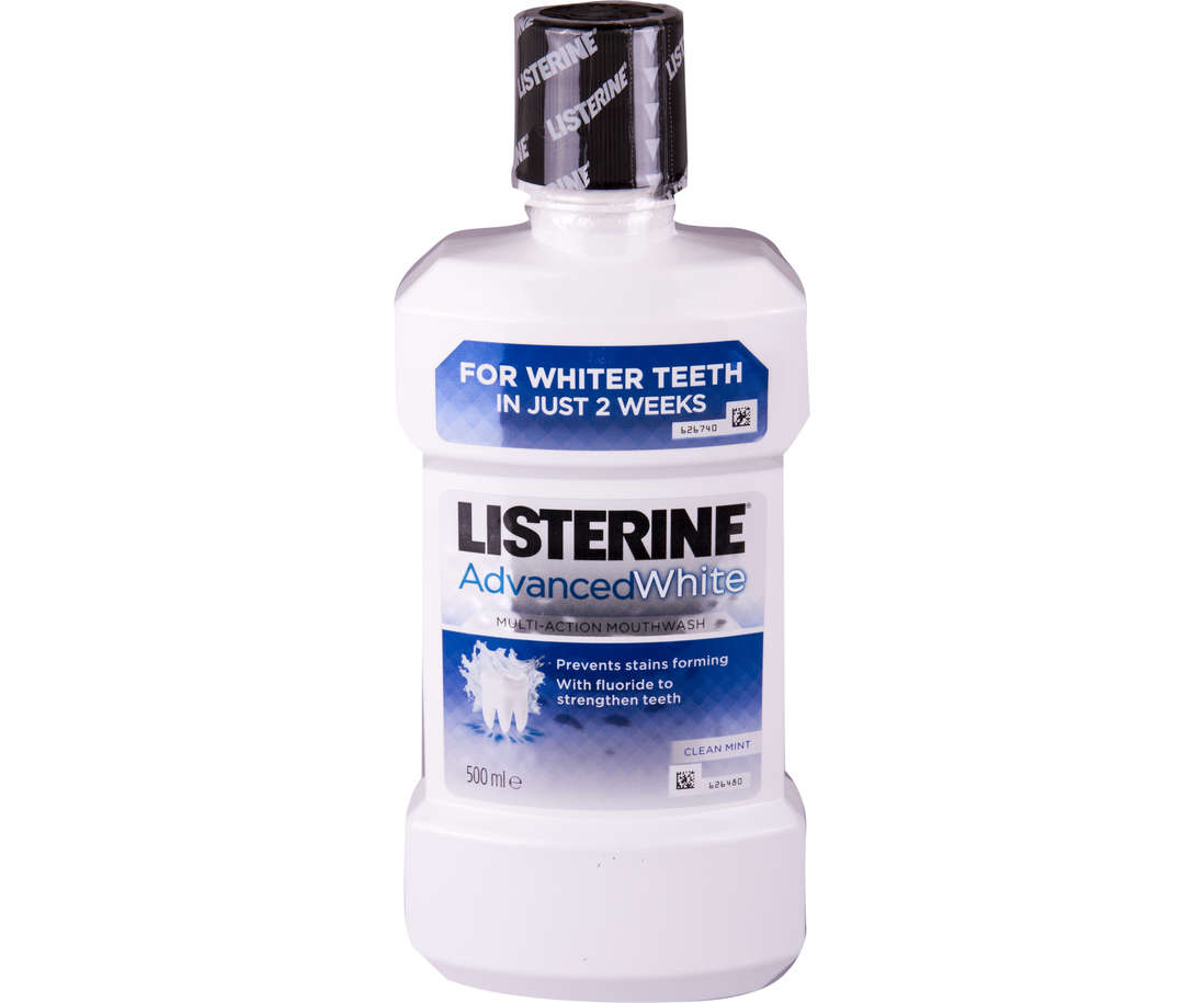 LISTERINE ADVANCED WHITE 500 ML