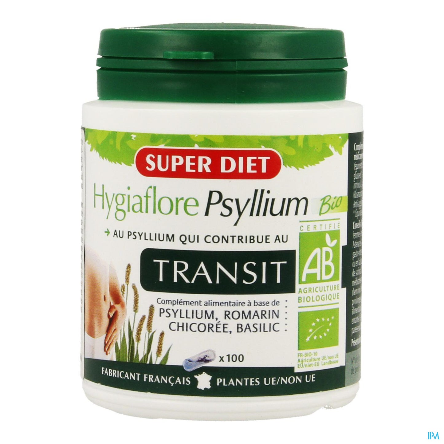 TRANSIT&amp;DIGEST HYGIAFLORE PSYLLIUM BIO