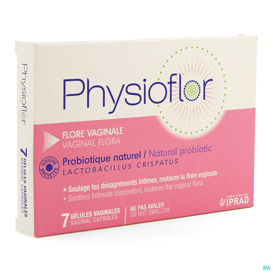PHYSIOFLORE GELULE VAGINALE BTE DE 07