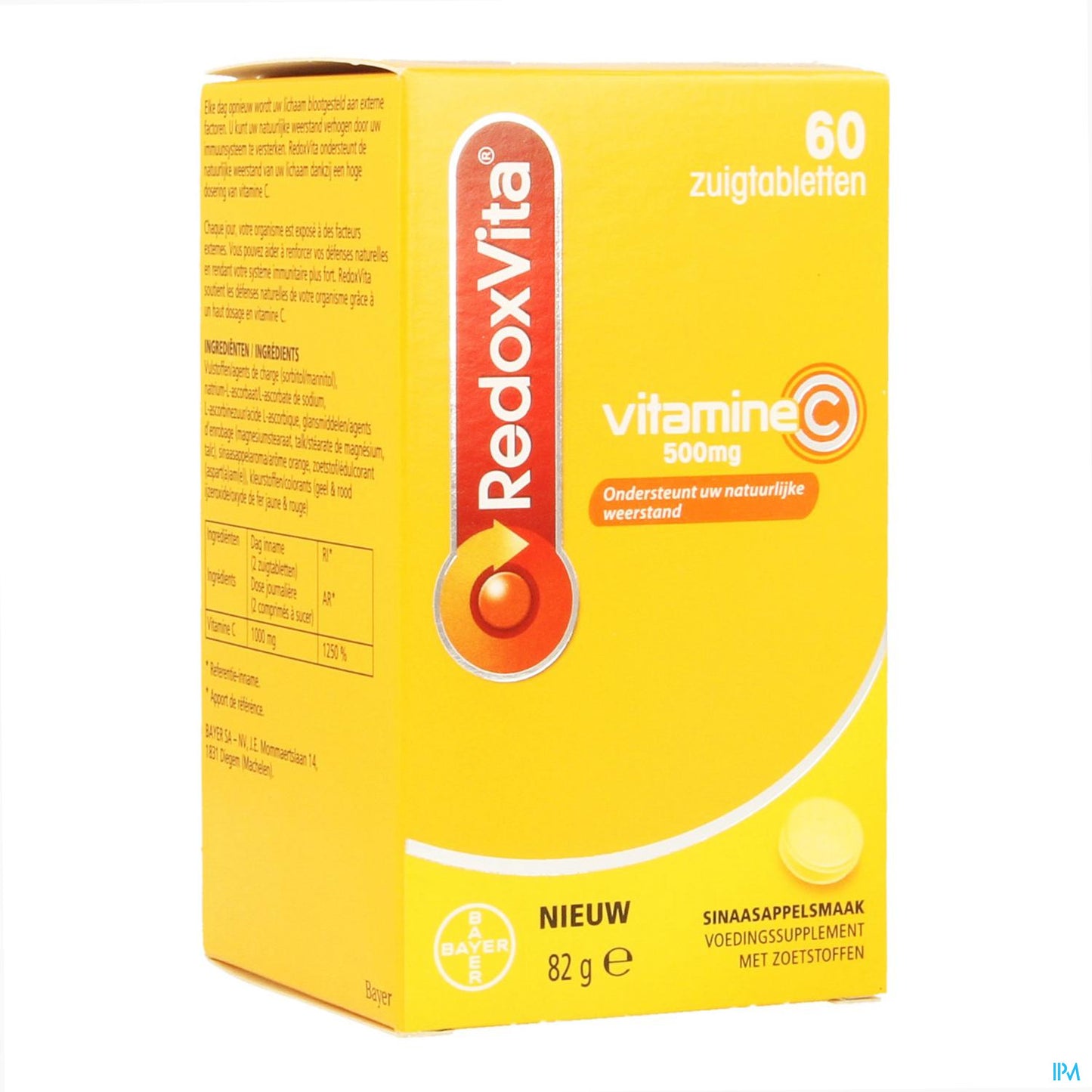 REDOXVITA 500 MG 60 CPR SUCER