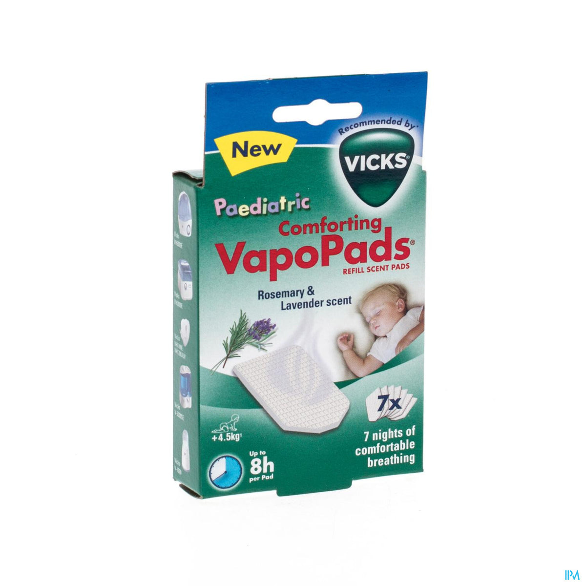 VICKS VAPOPAD RECH LAVANDE/ROMARIN A7