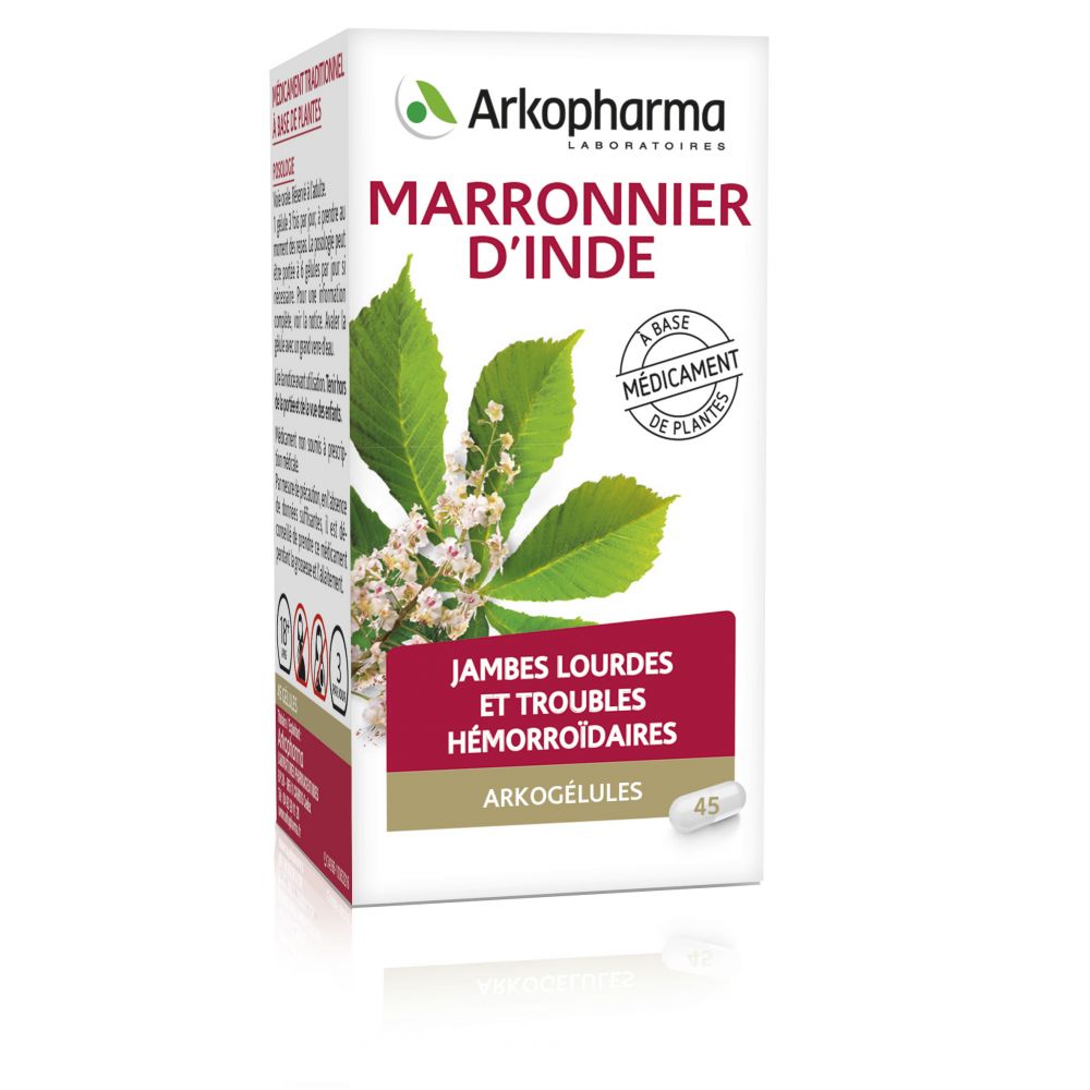 ARKOGELULES MARRONNIER D'INDE 45 GEL