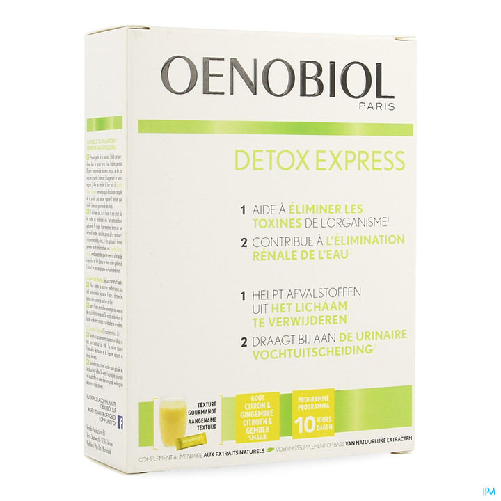 OENOBIOL DETOX EXPRESS GINGEMBRE/CITRON