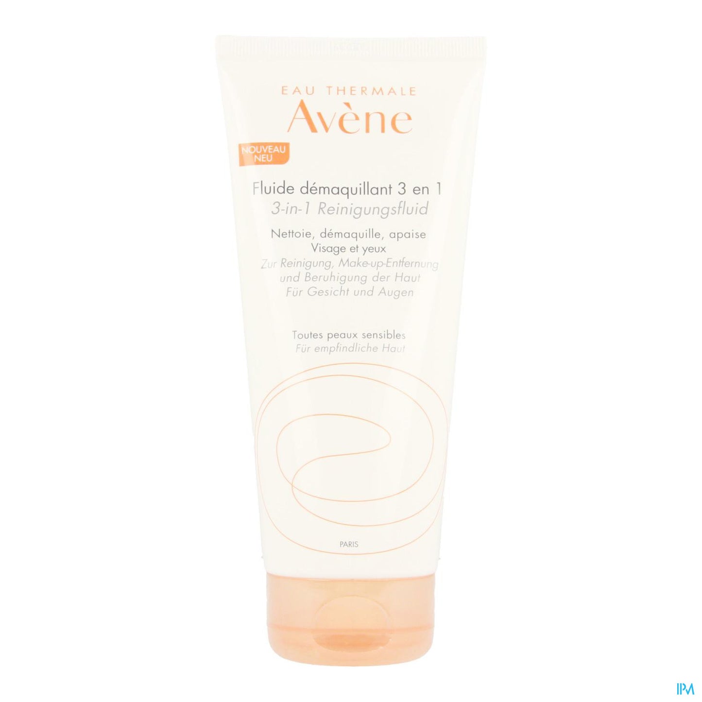 AVENE FLUIDE DEMAQUILLANT 3 EN 1 200 ML